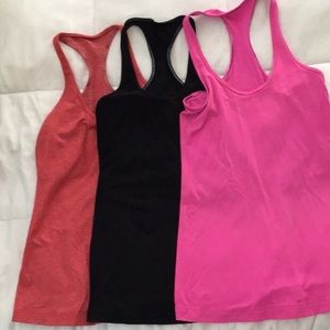 3 Lululemon original cool racer back tanks (6)